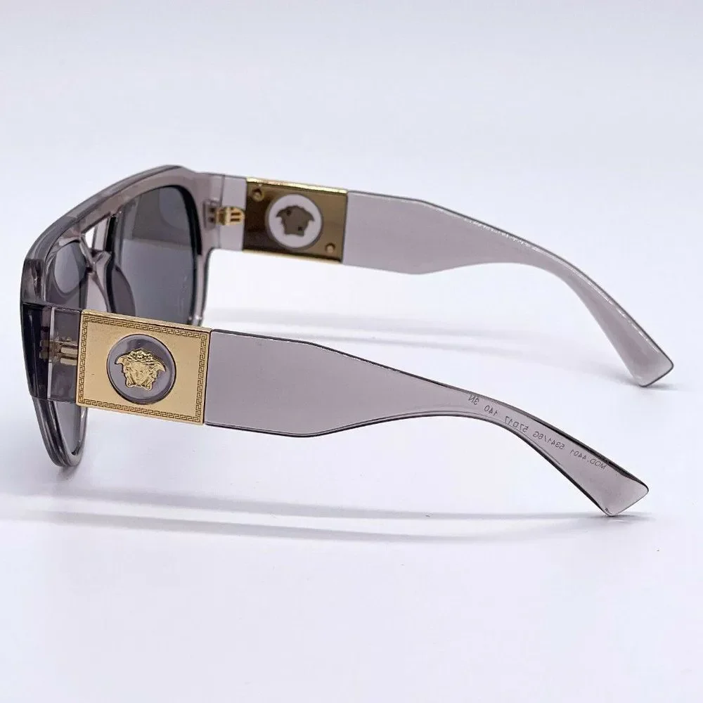New Versace Unisex Grey Mirror Sunglasses!